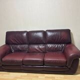 Genuine leather sofa