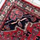 Handmade vintage Persian Bidjar rug 112cm x 176cm, 1960s