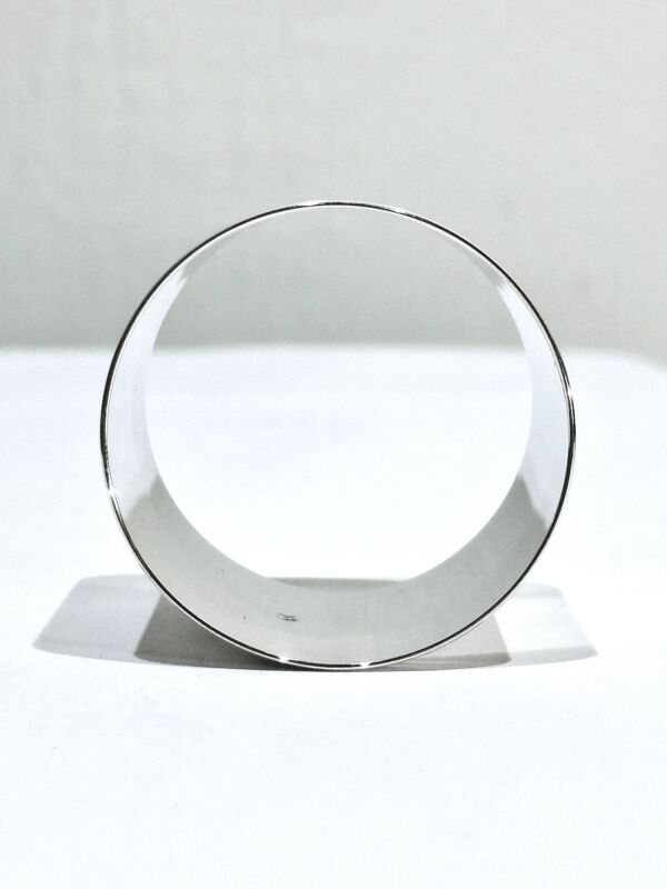 Christofle - rond de serviette en argent modèle cluny