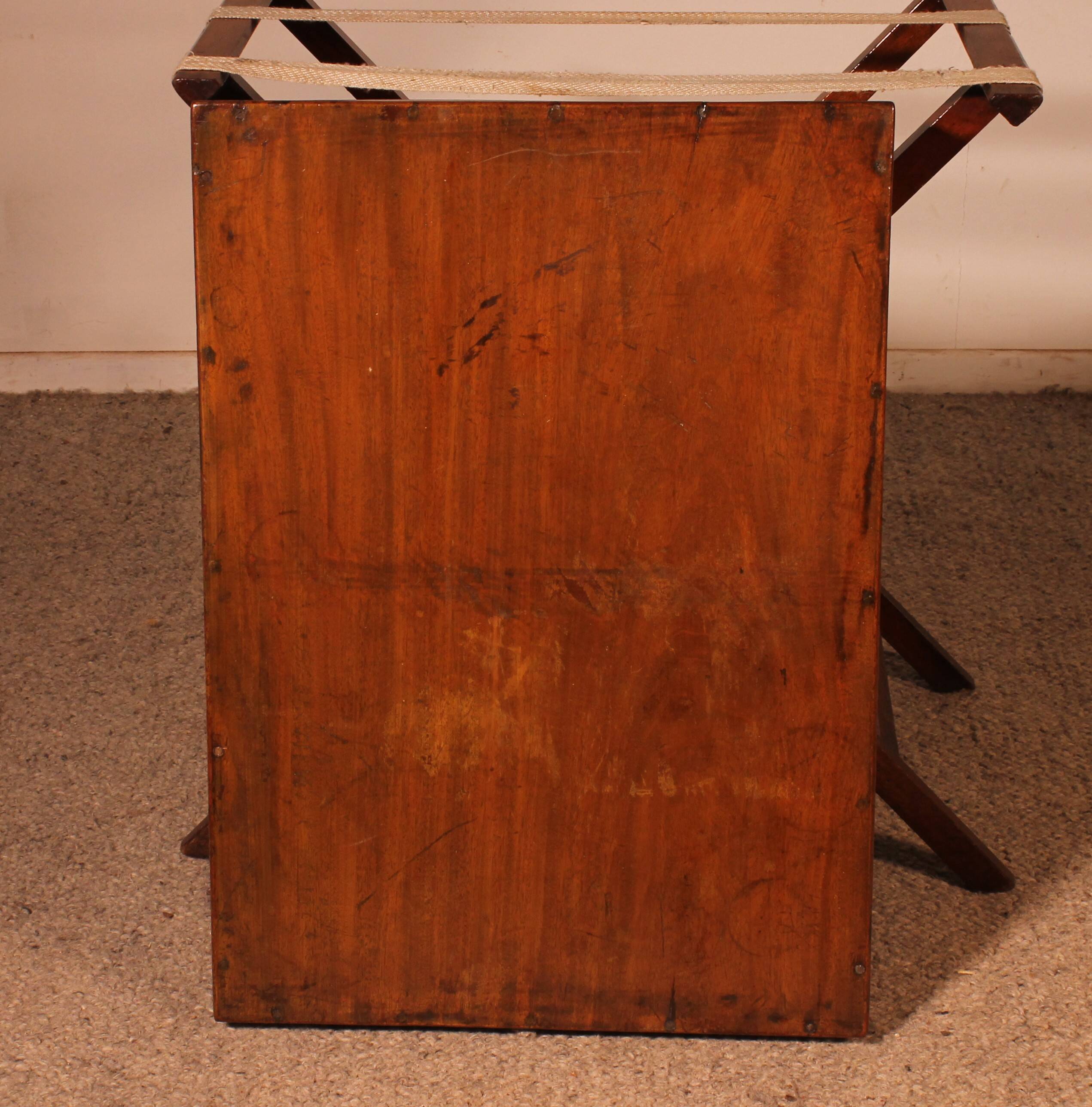 Mahogany Butler Tray Side Table circa 1800