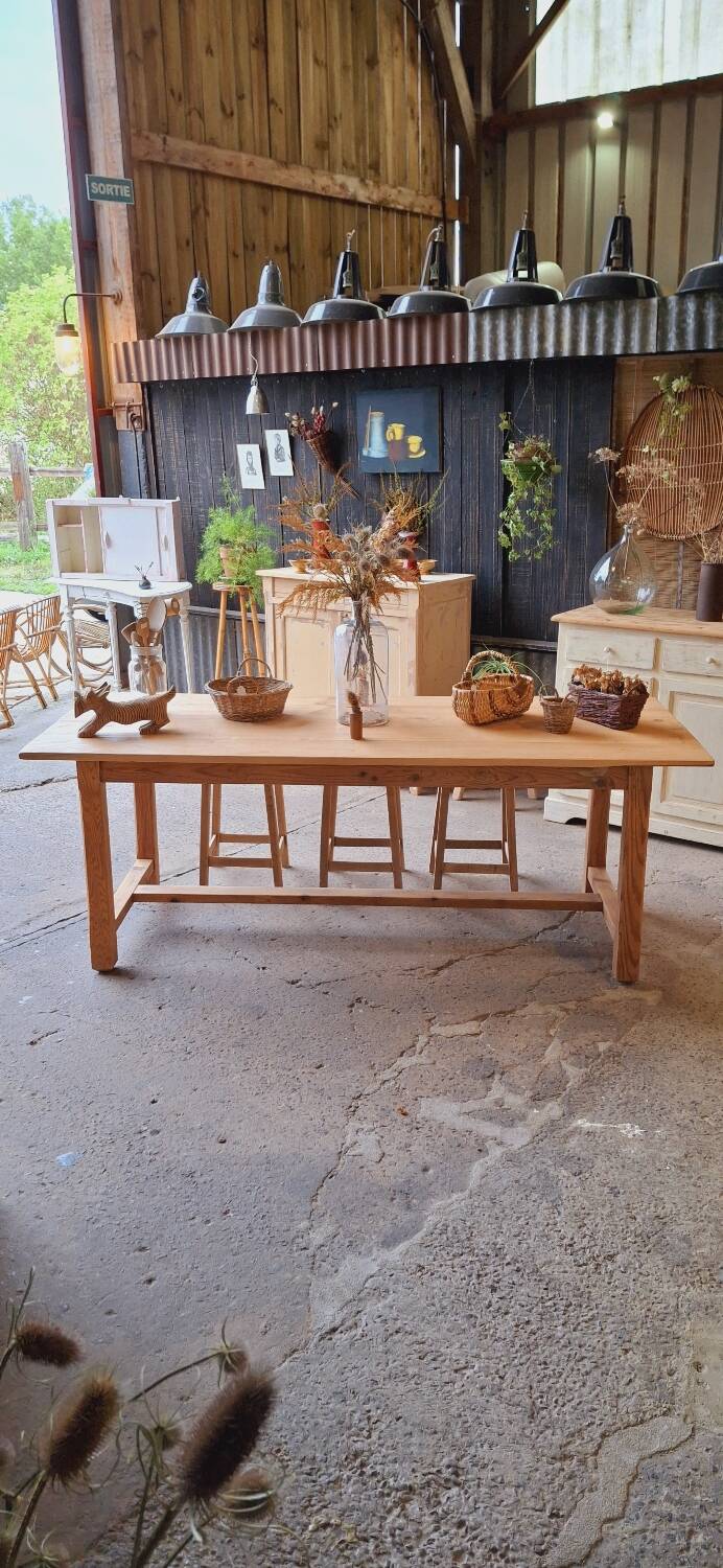 Old farmhouse table