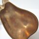 Two ashtrays pears solid brass patinated vintage