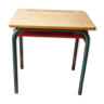 School table with open box