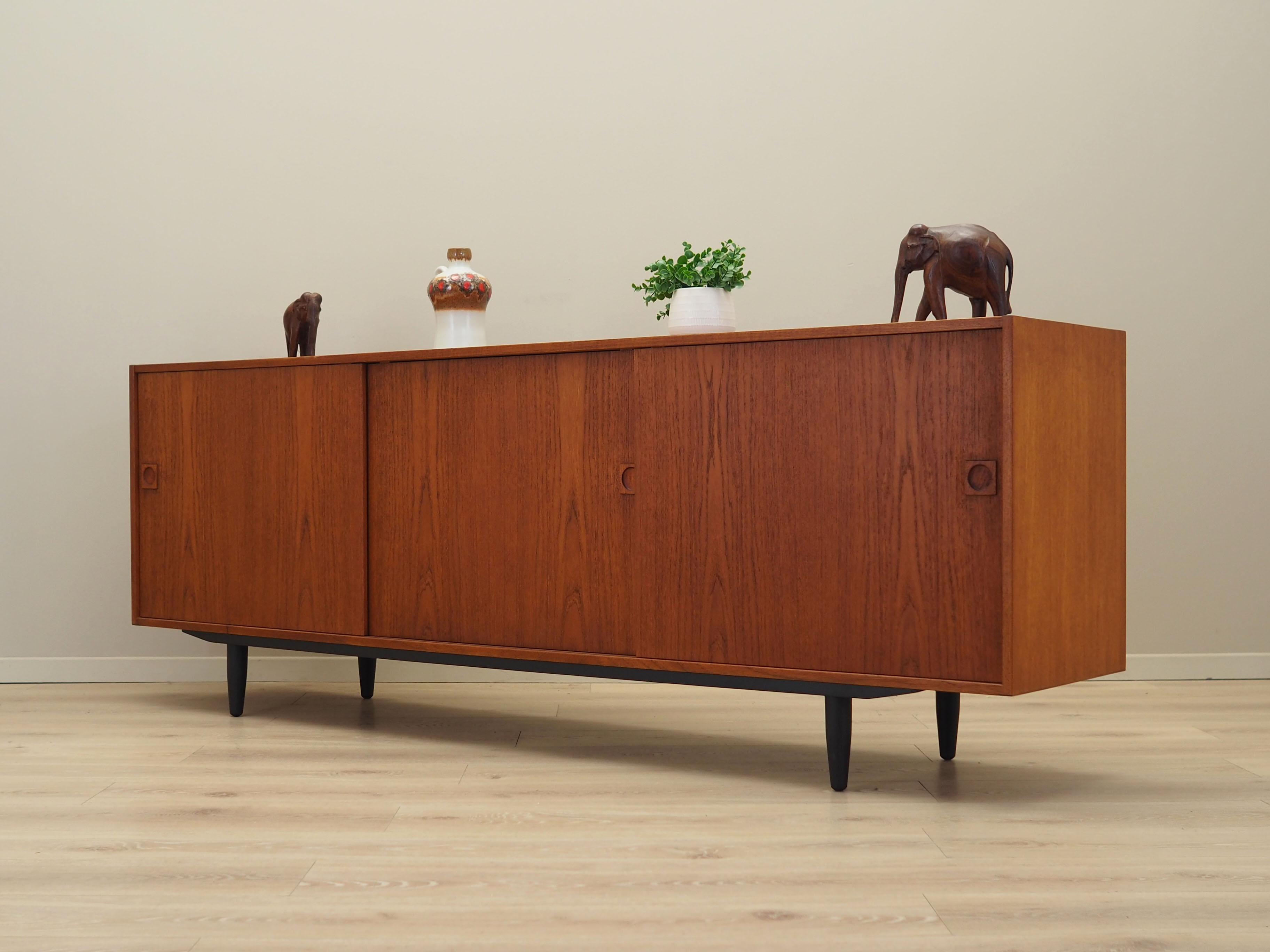 Teak sideboard, Danish design, 1970s, production: Denmark