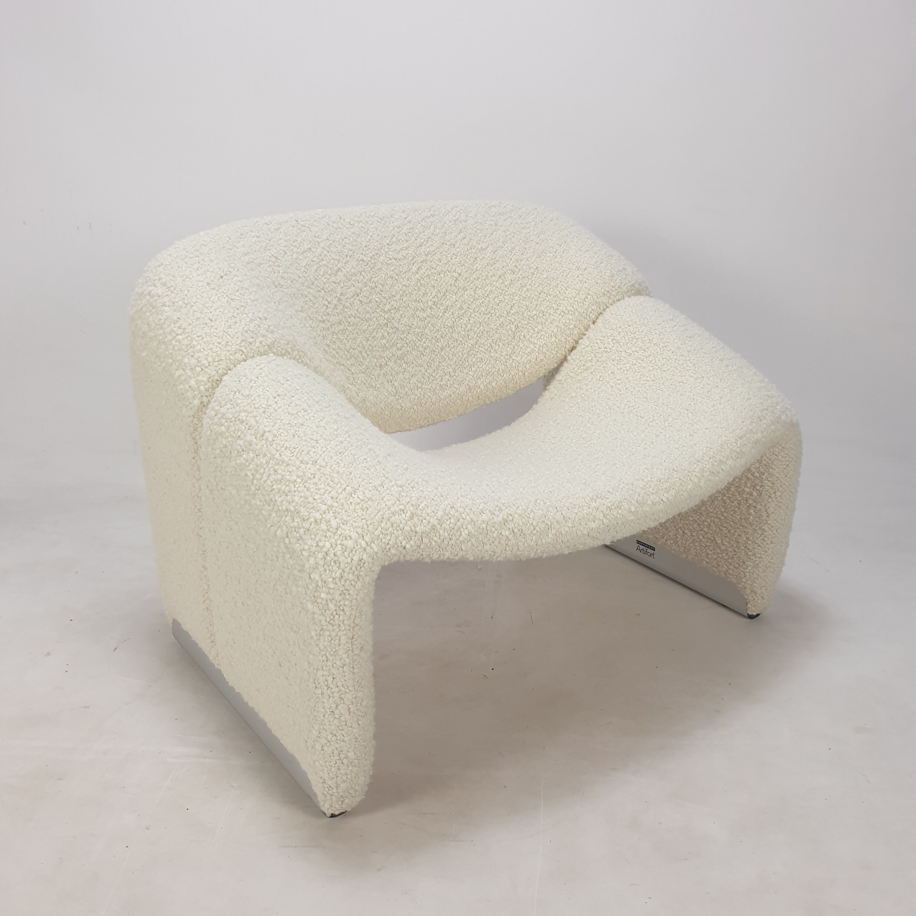 Set of 2 F598 Groovy amchairs by Pierre Paulin for Artifort, 1980s