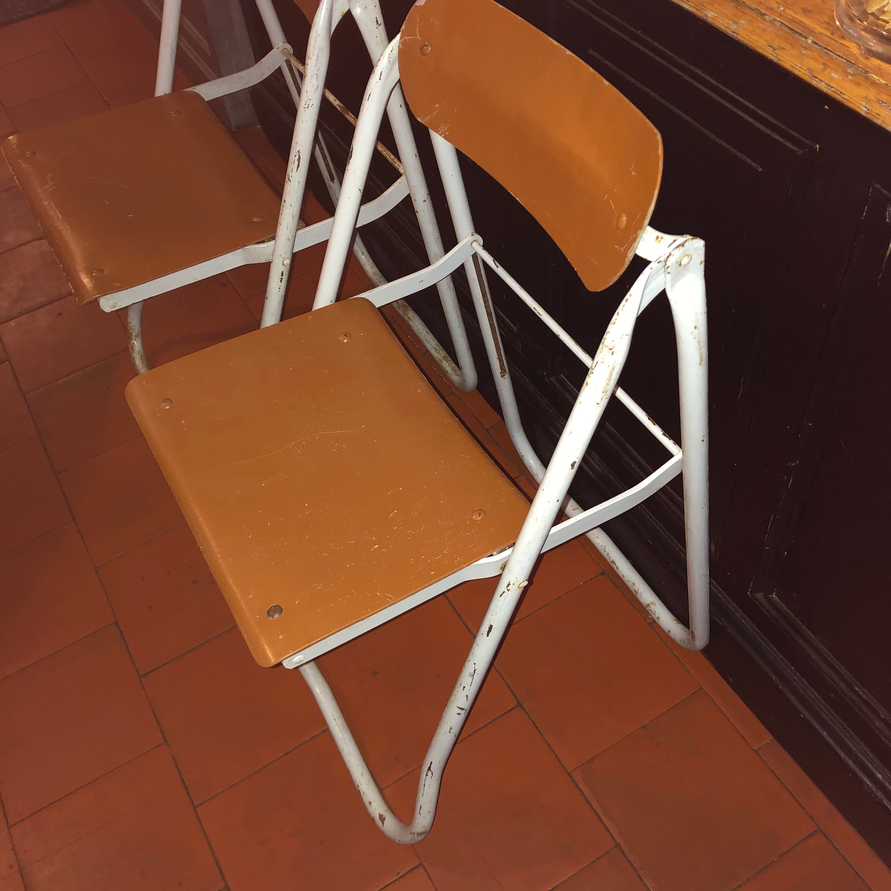 Pair of Chairs Bienaise Nelson brothers circa 1920/1930