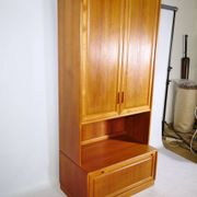 Module d'armoire en teck étagère Skandi Design 1, années 1970