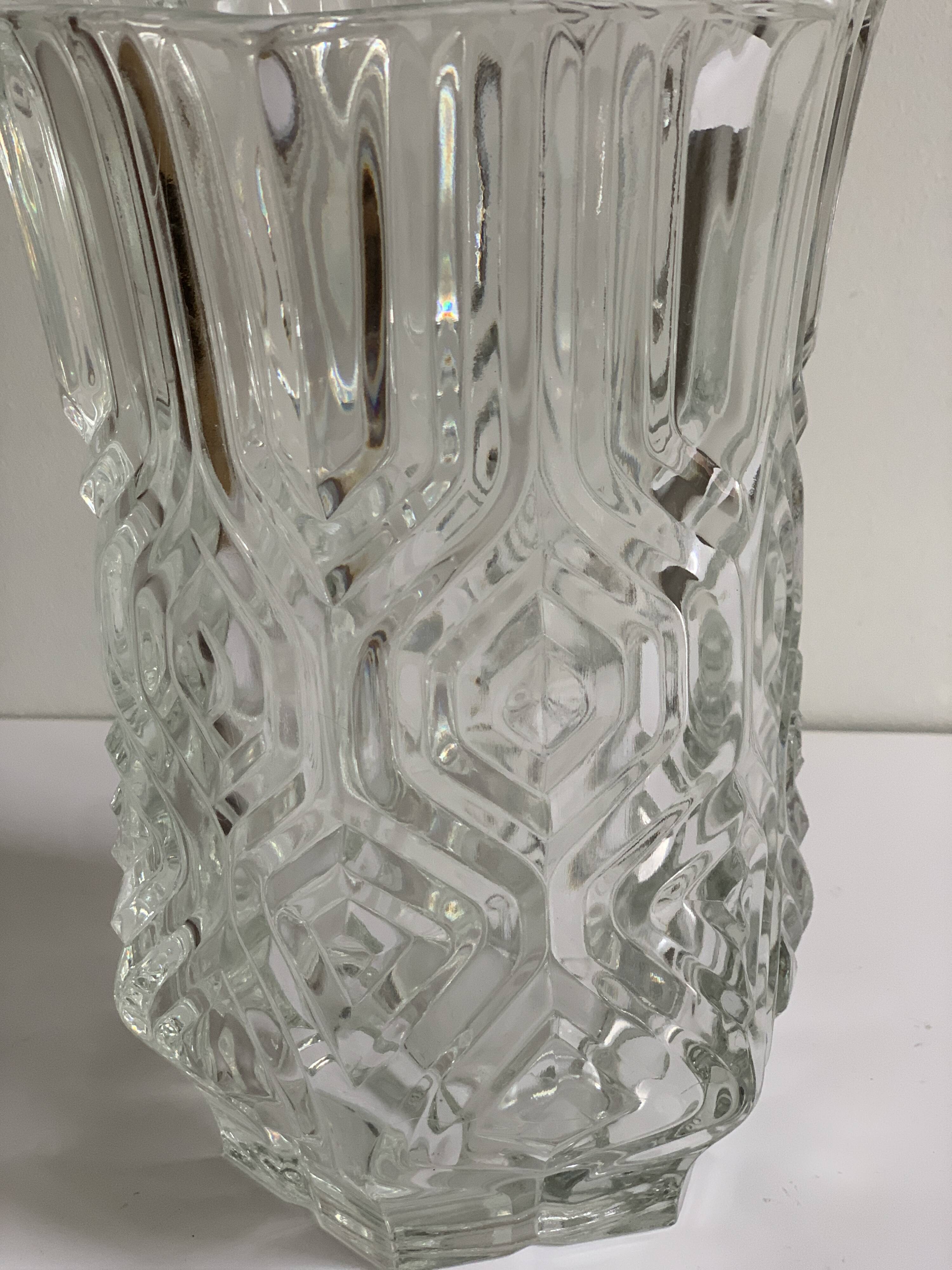 Vase cristal vintage
