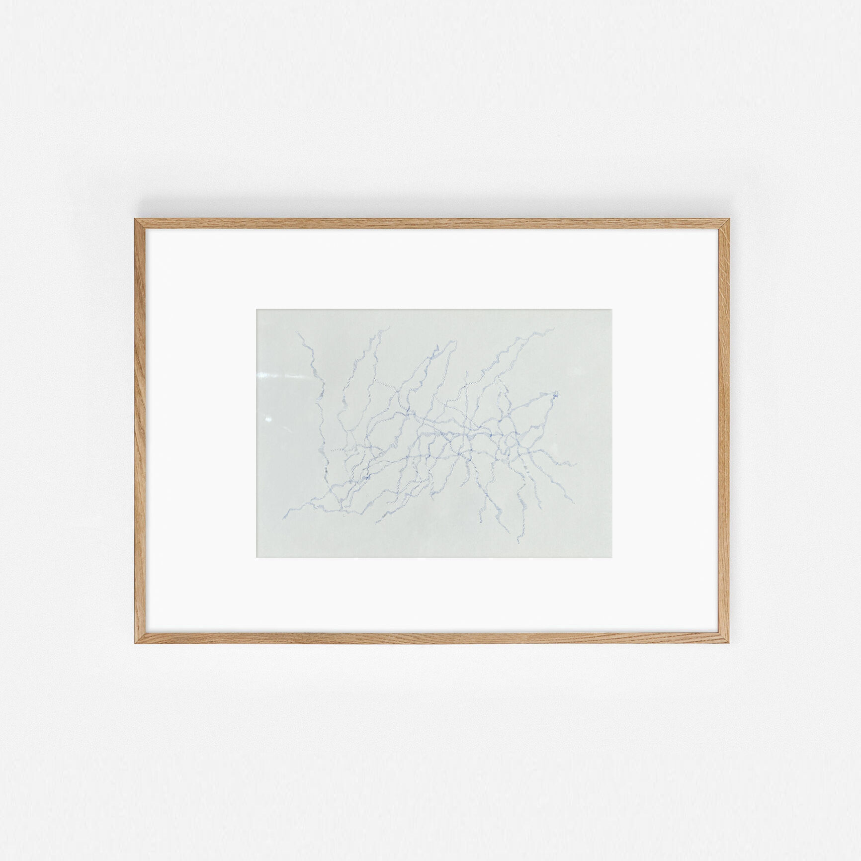 Drawing 21X29.7 made and signed by the Italian artist Maria Chiara Re. 2022.