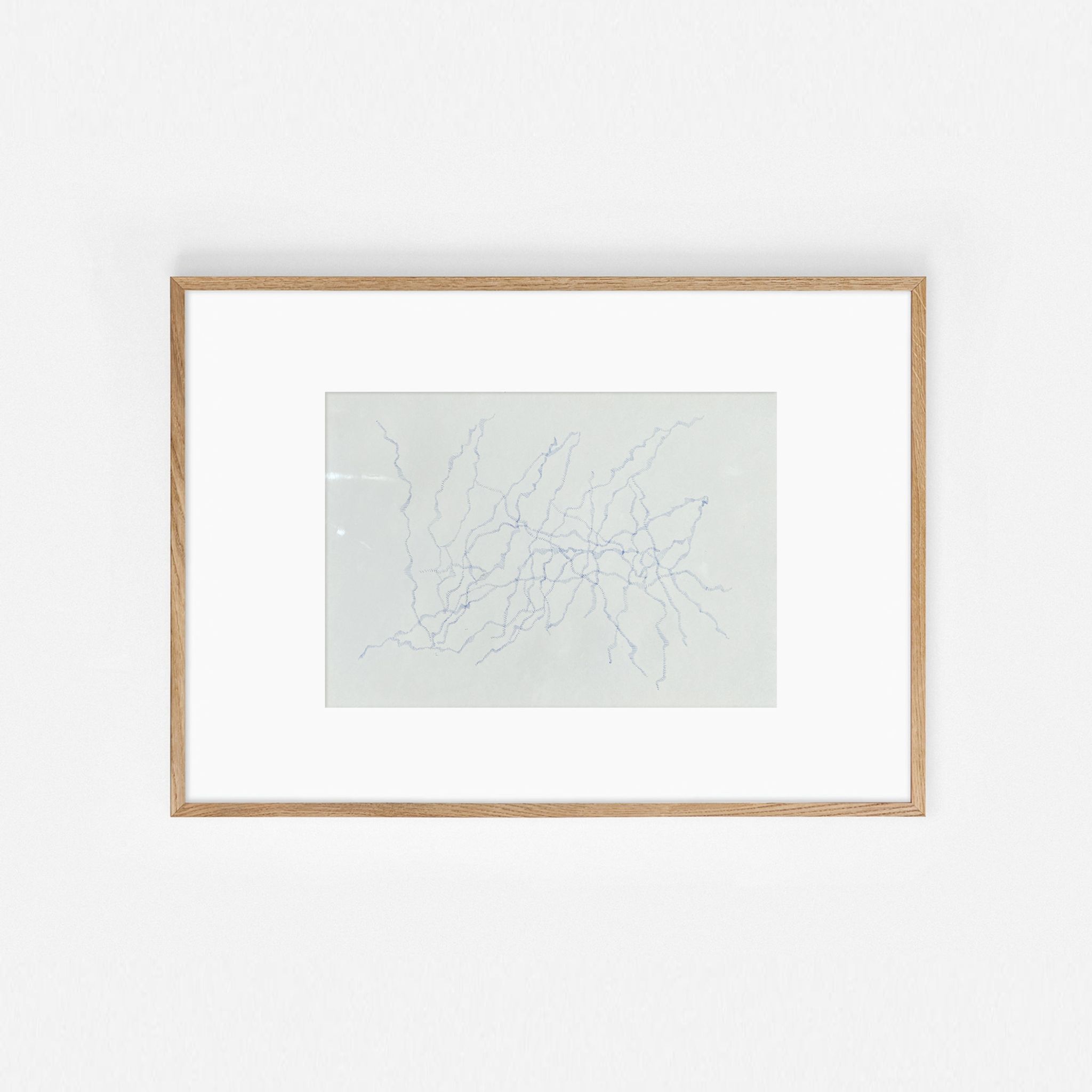 Drawing 21X29.7 made and signed by the Italian artist Maria Chiara Re. 2022.