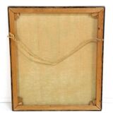 Painting 'Aftenrode' - mid century modern / 70's abstract