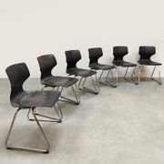 Chaises empilables vintage Pagwood Flötotto 1960