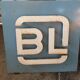 Old metal factory sign