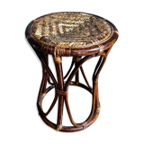 Vintage Rattan Stool