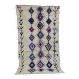 Handmade moroccan berber rug 217 x 117 cm
