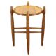 Table d'appoint danoise en chêne massif des années 1960 par Arne Basse pour Knabstrup