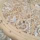 Salon de jardin fonte aluminium laqué blanc