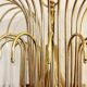 Wall lamp "Venini" of crystals. Italy 1970s