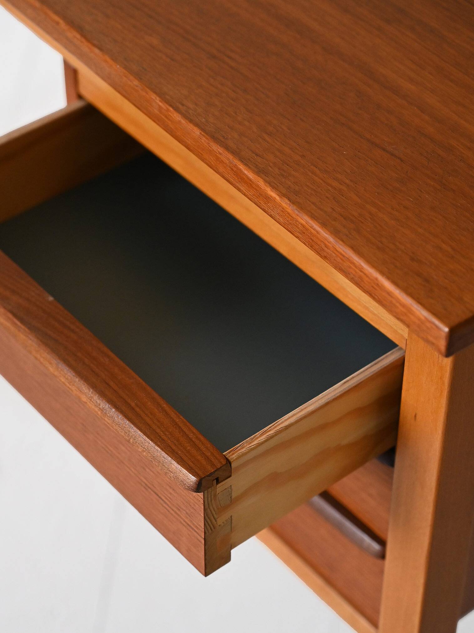 Scandinavian retro wooden desk