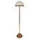 Roberto Pamio Febo floor lamp in marble, brass, and Murano glass by Leucos Italy.