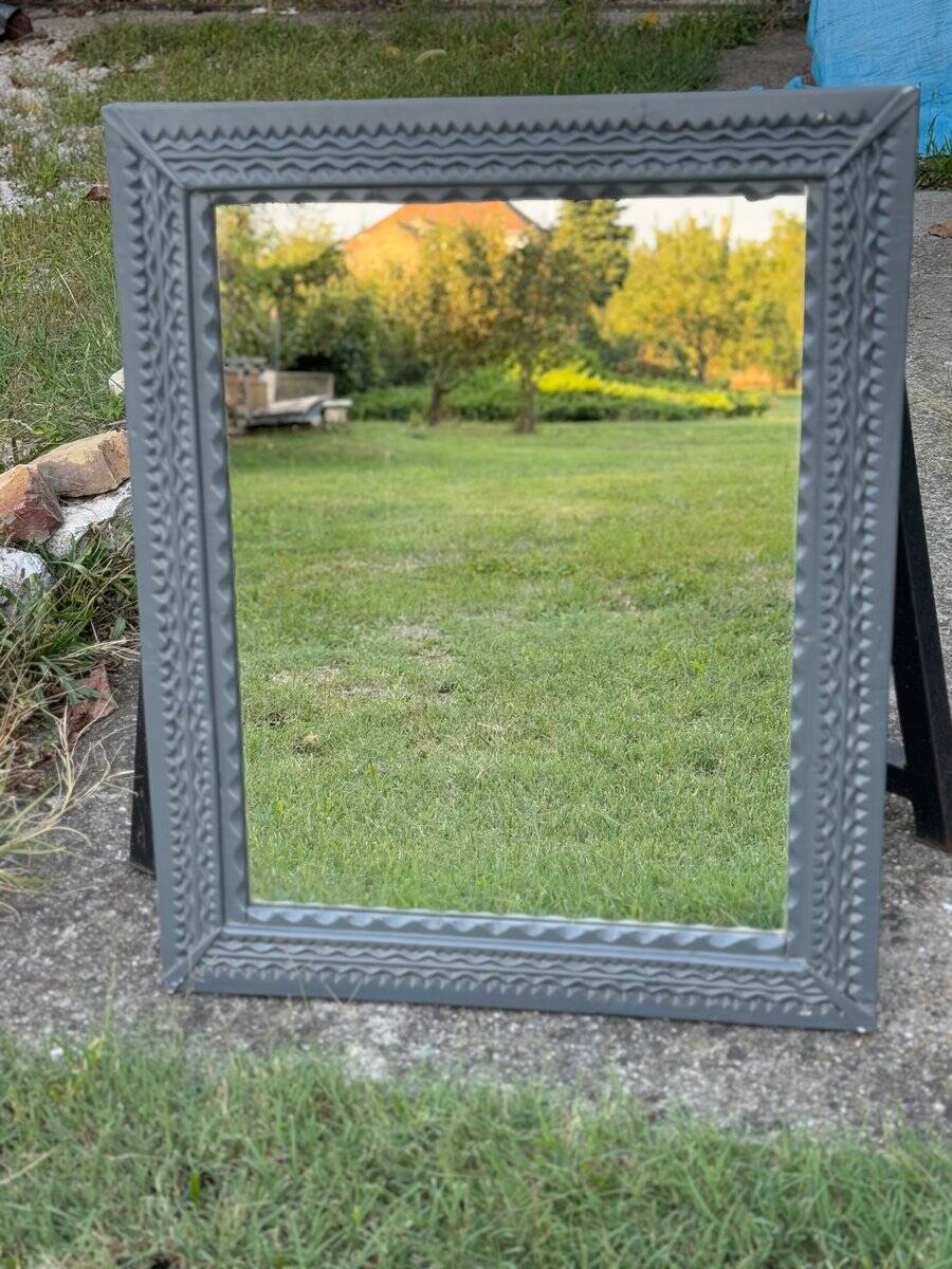 Antique carved mirror, 1900s,