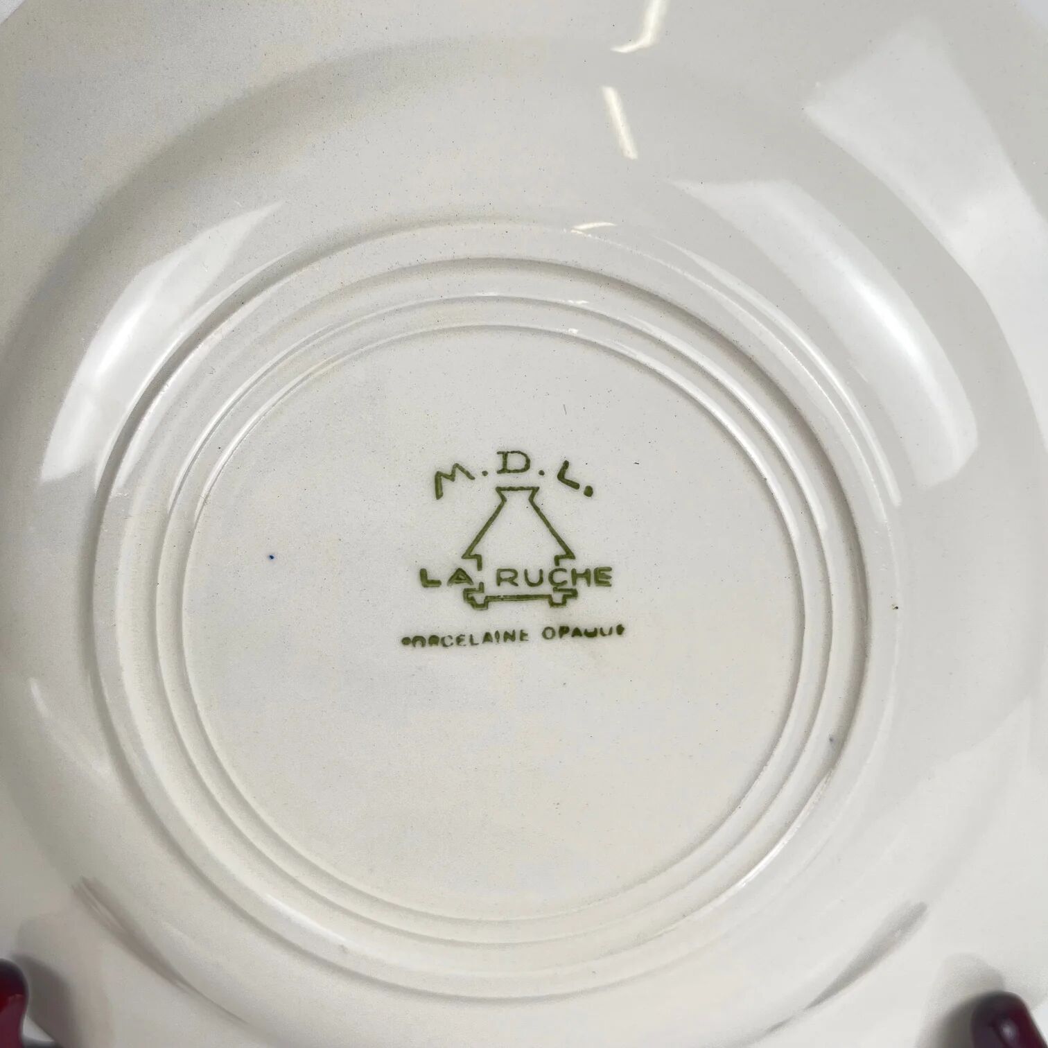 Service for 6 people "The Hive", Moulins des Loups, 20th century