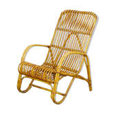 Vintage chair in rattan