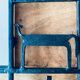 Rectangular wrought iron mirror, Frederick Weinberg