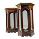 Set of 2 Italian display cabinets 19th century
