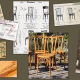 Suite 6 chairs bistro baumann 20s