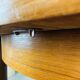 Scandinavian round extendable table, teak, 1960s