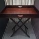 Mahogany Folding Butler Table