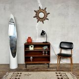 Vintage teak bookcase shelf 1960