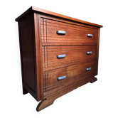 French Art Deco oak commode – 1920s/1930s