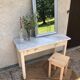 Table de pâtissier plateau marbre