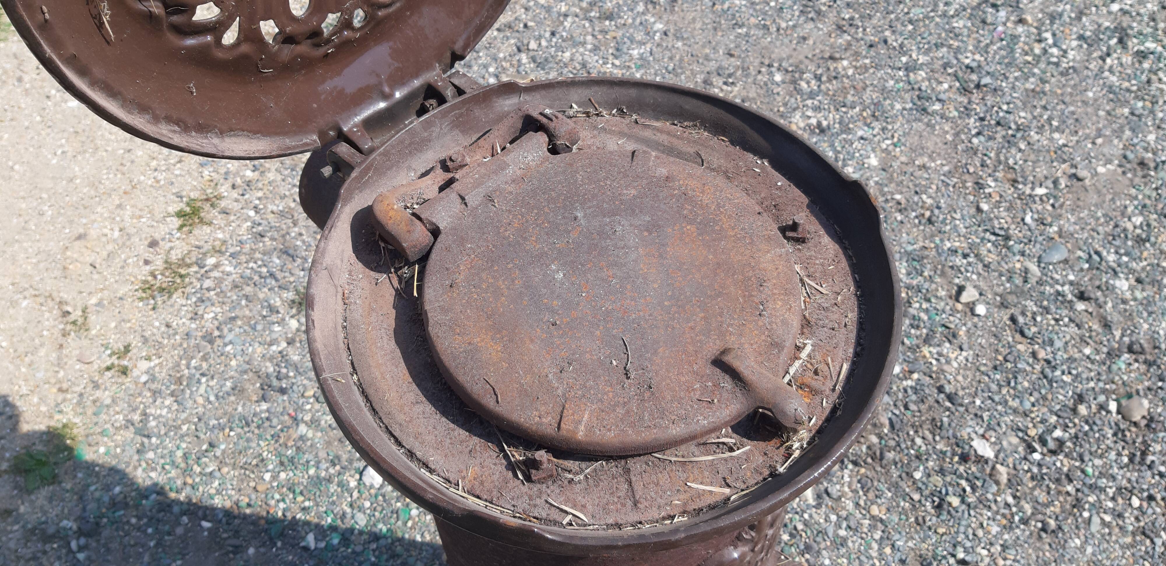 Poele Godin Enamelled cast iron