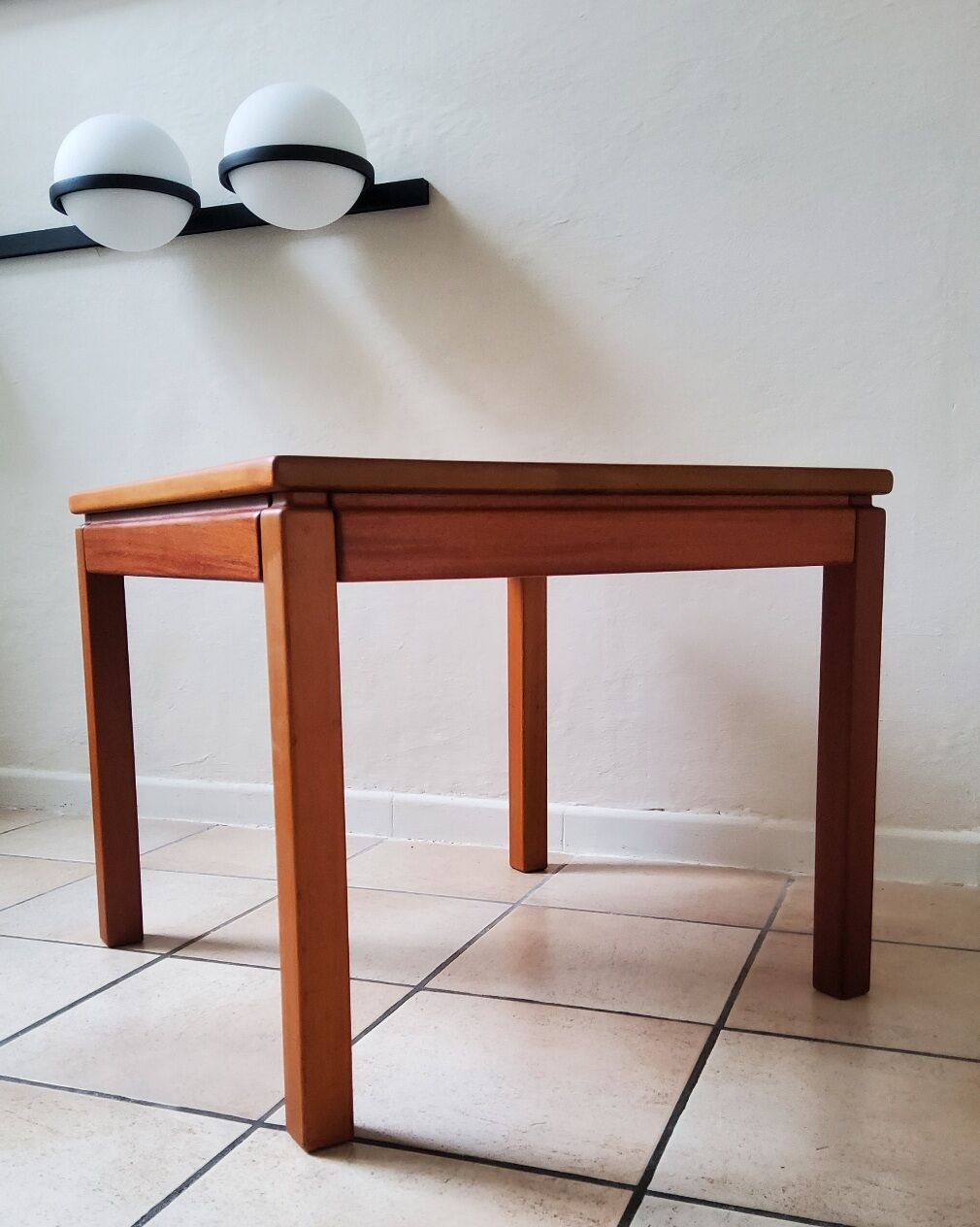 Pair of vintage coffee tables by Brodrene Andersen, Denmark 1960s