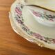 Limoges Bernardaud. Sauce boat in porcelain with floral decorations.