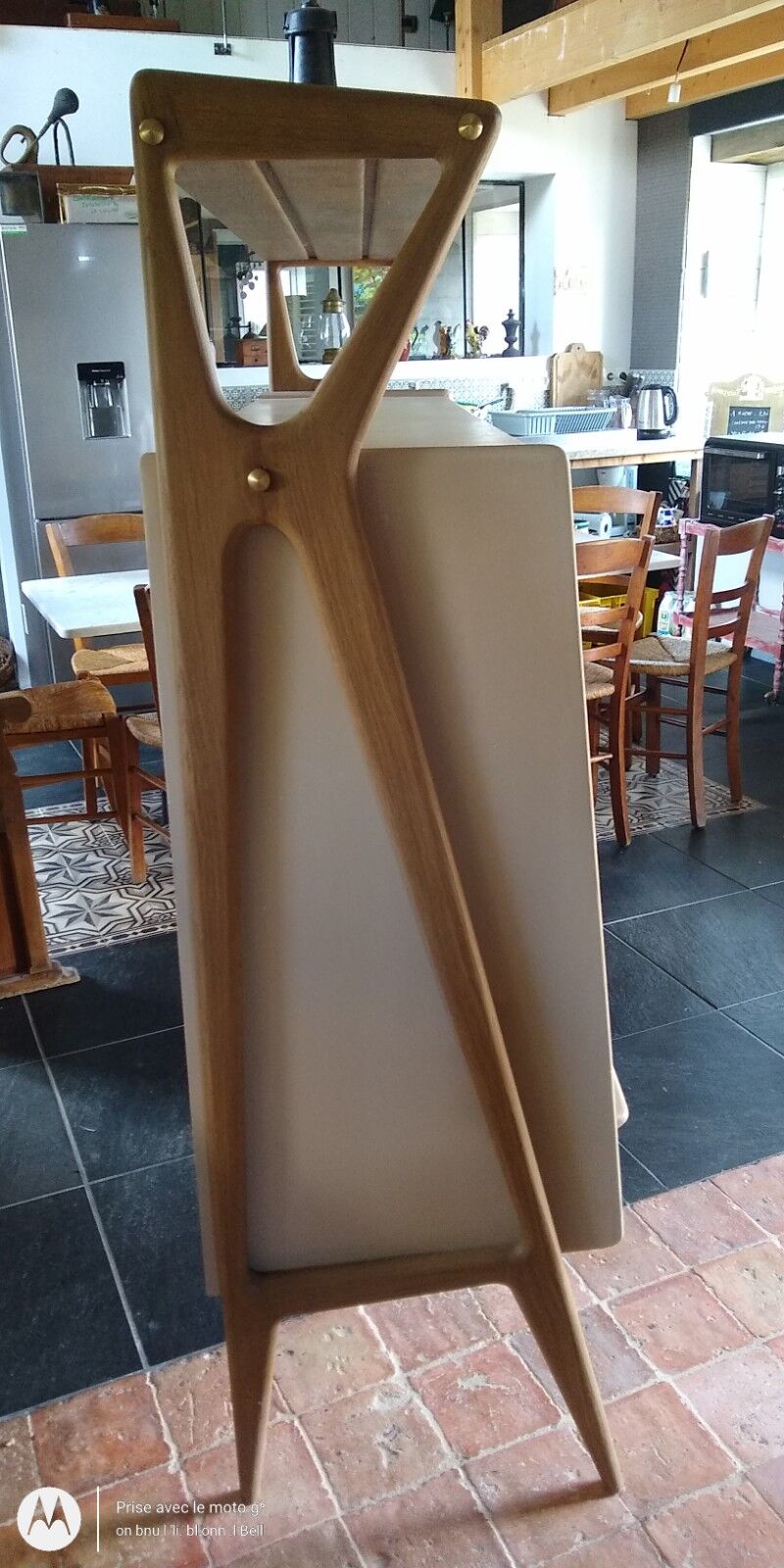 Vintage bar furniture by Louis Paolozzi for René Godfrid, 1950s