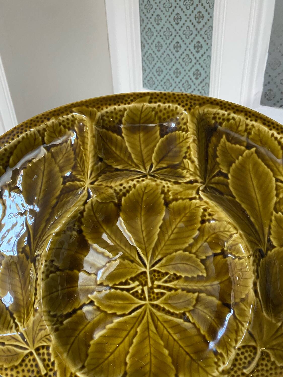 Vintage Gien divided dish