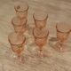 Set of 6 Luminarc Rosaline liqueur/port glasses