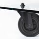 Gae AULENTI (1927-2012) Coffee table model "Table with wheels" for Fontana