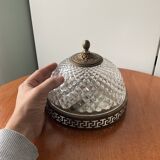 Ceiling lamp half old globe