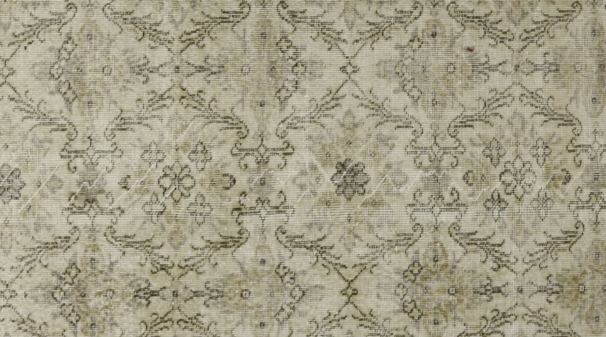 Turkish Anatolian Handmade Vintage Rug 288 cm x 176 cm