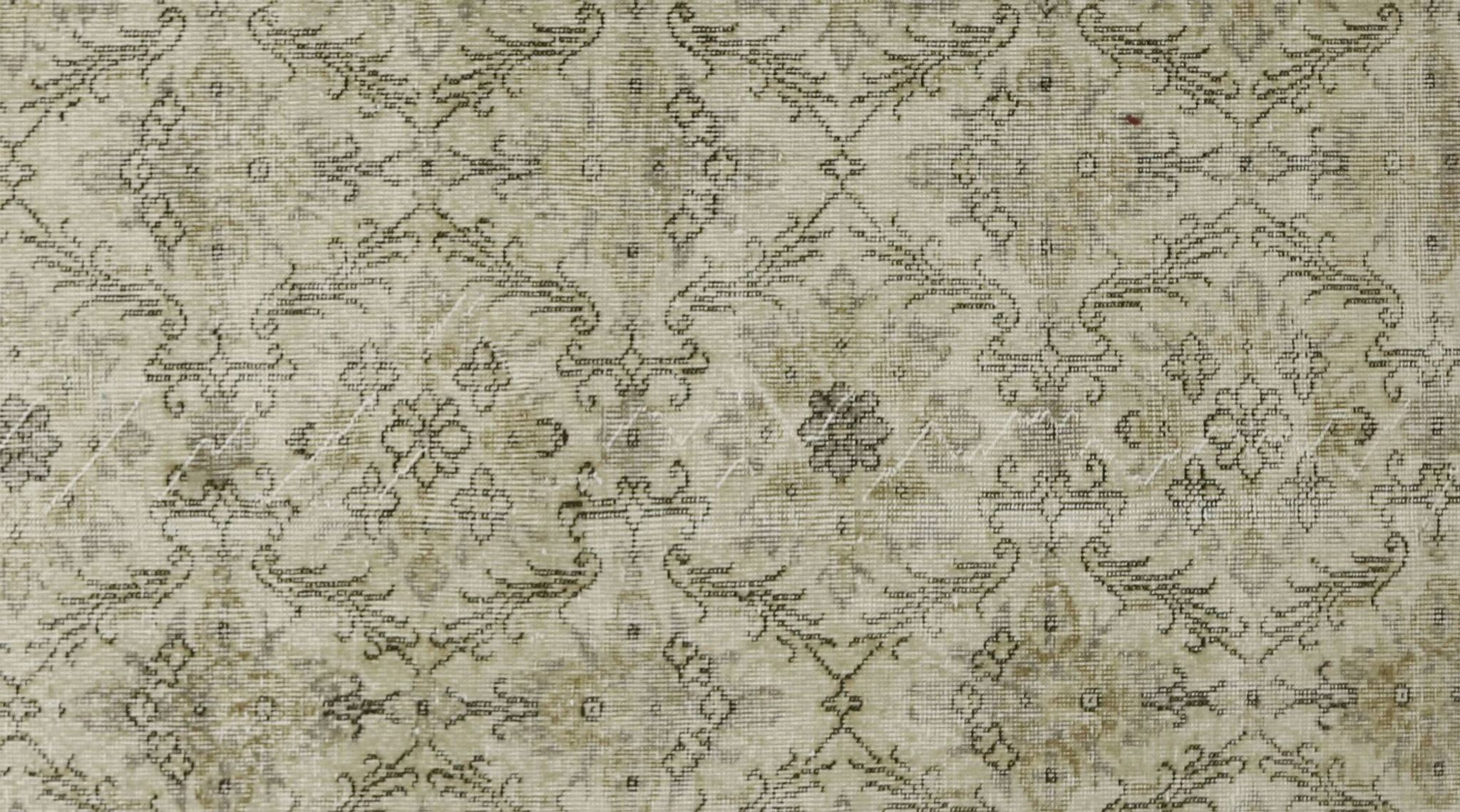 Tapis vintage turc anatolien fait main 288 cm x 176 cm