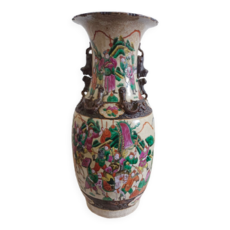 Chine vase céramique de nankin.