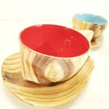 Set of lunch cups