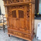 Sideboard, storage unit with 2 doors, 1 drawer, vintage.