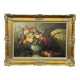 T. Daams. "Still Life with Flowers". Impressionism.