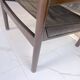 Safari armchair, wood leather, Brazil 1960's